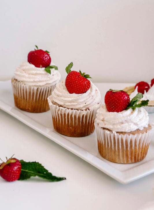 🍓 Cupcake aux fraises