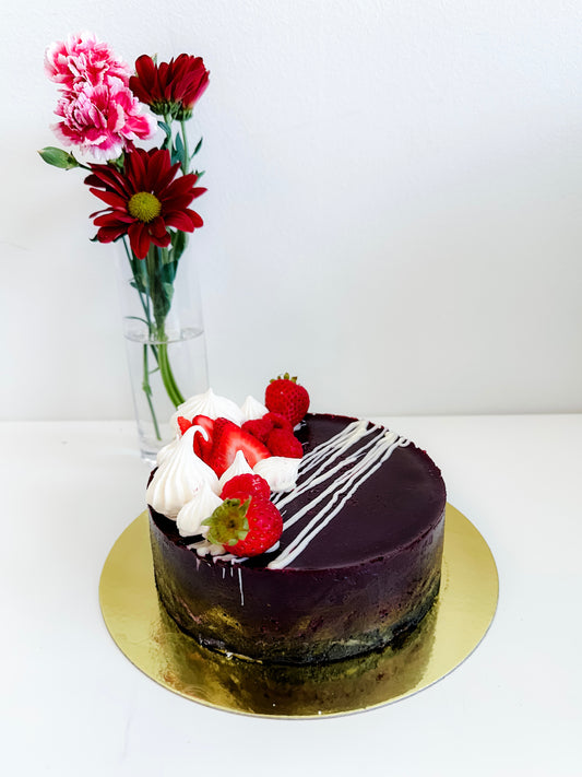 Gâteaux au fromage spécialisés - Chocolat, fraise et framboise